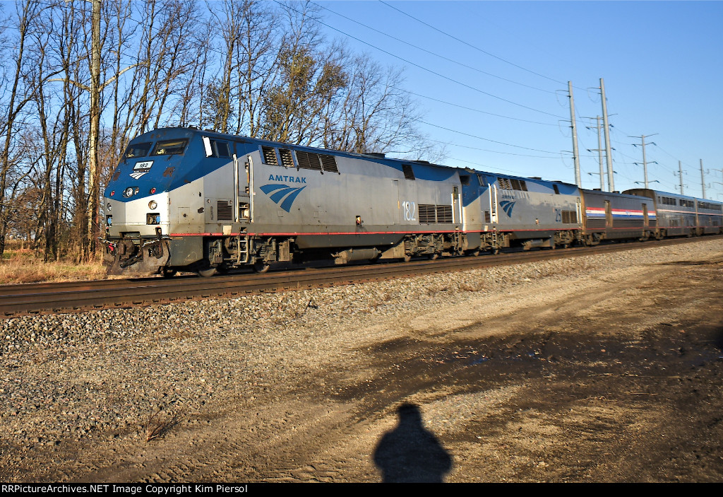 AMTK 182 Train #5 California Zephyr